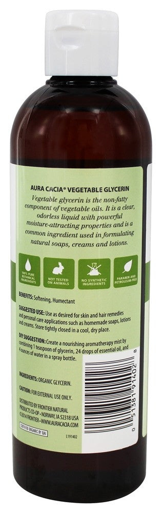Aura Cacia Vegetable Glycerin (16 OZ)-1