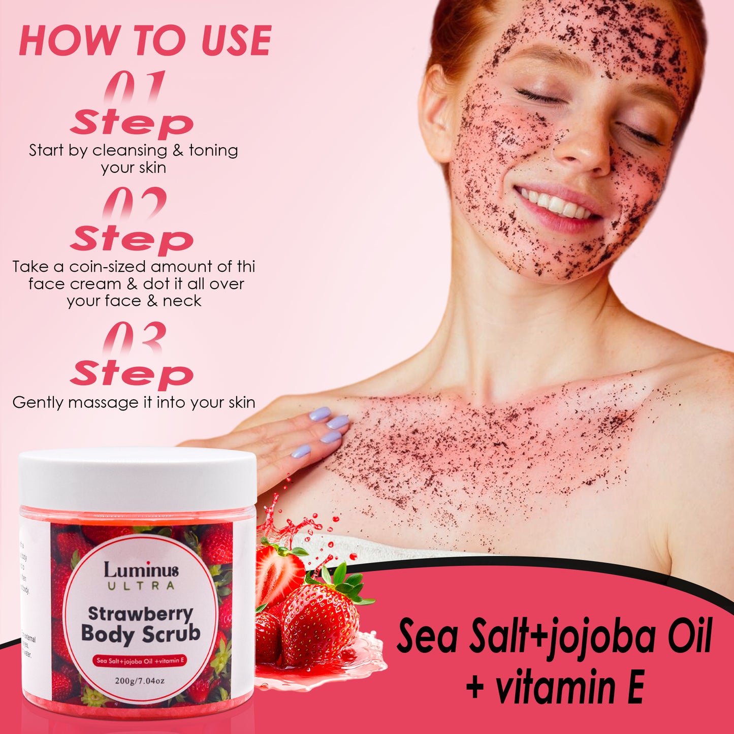 Strawberry Body Scrub-6