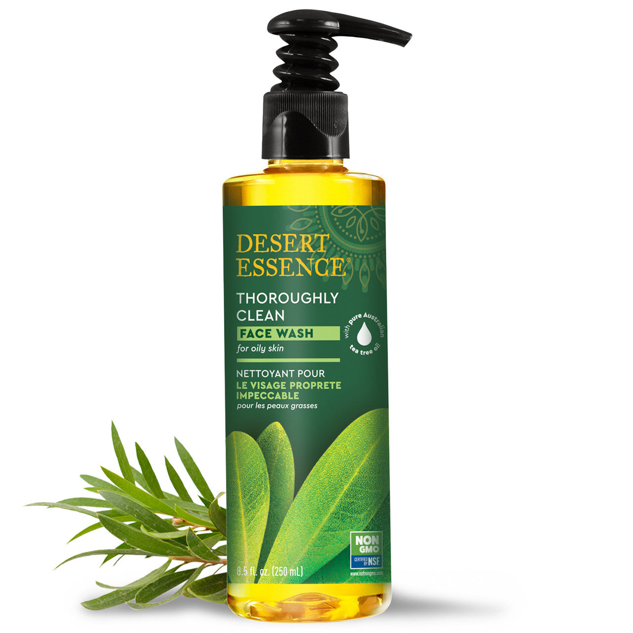 Desert Essence Thorough Clean Face Cleanser (1x8 Oz)-1