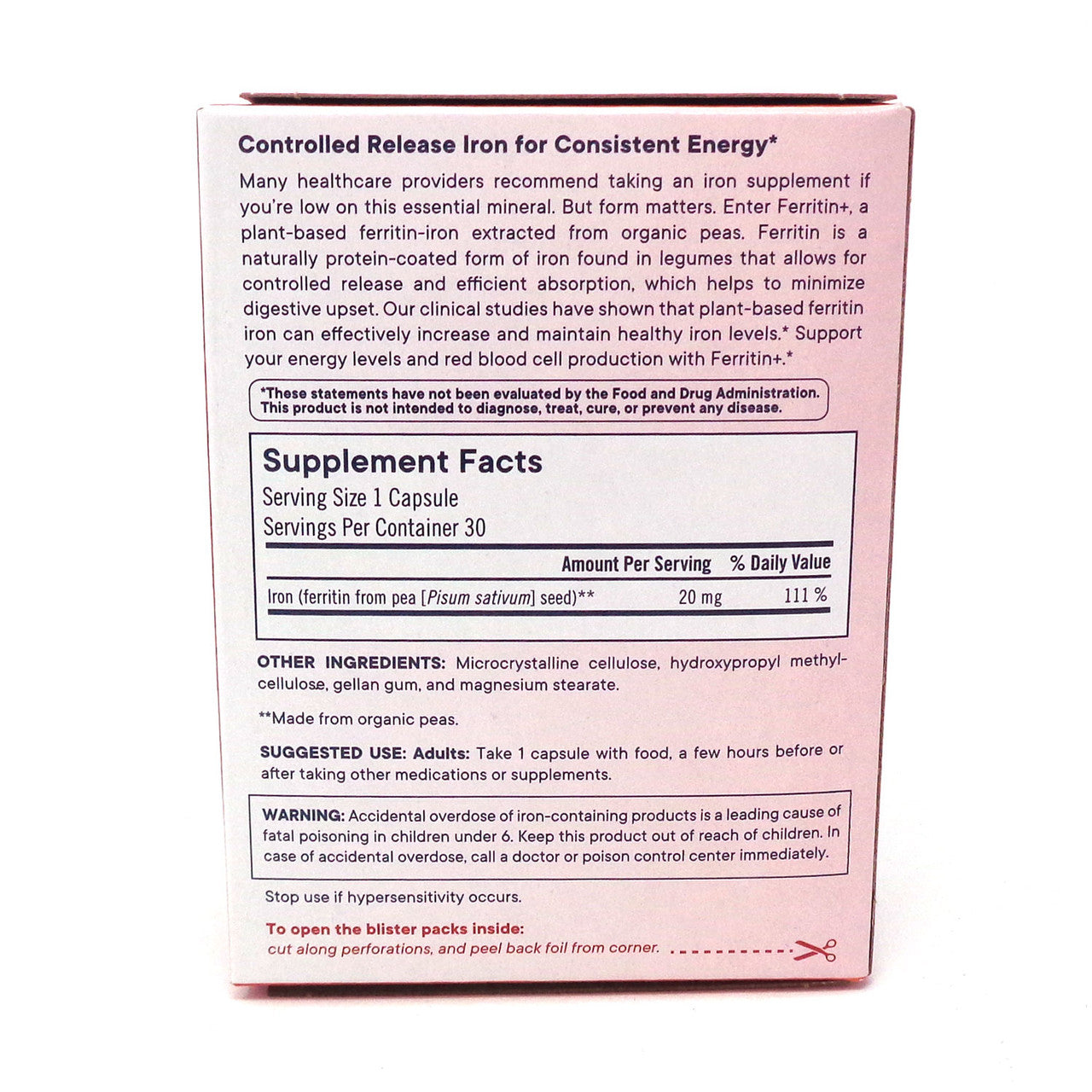 FLOR FERRITIN PLUS ( 1 X 30 30 )-1