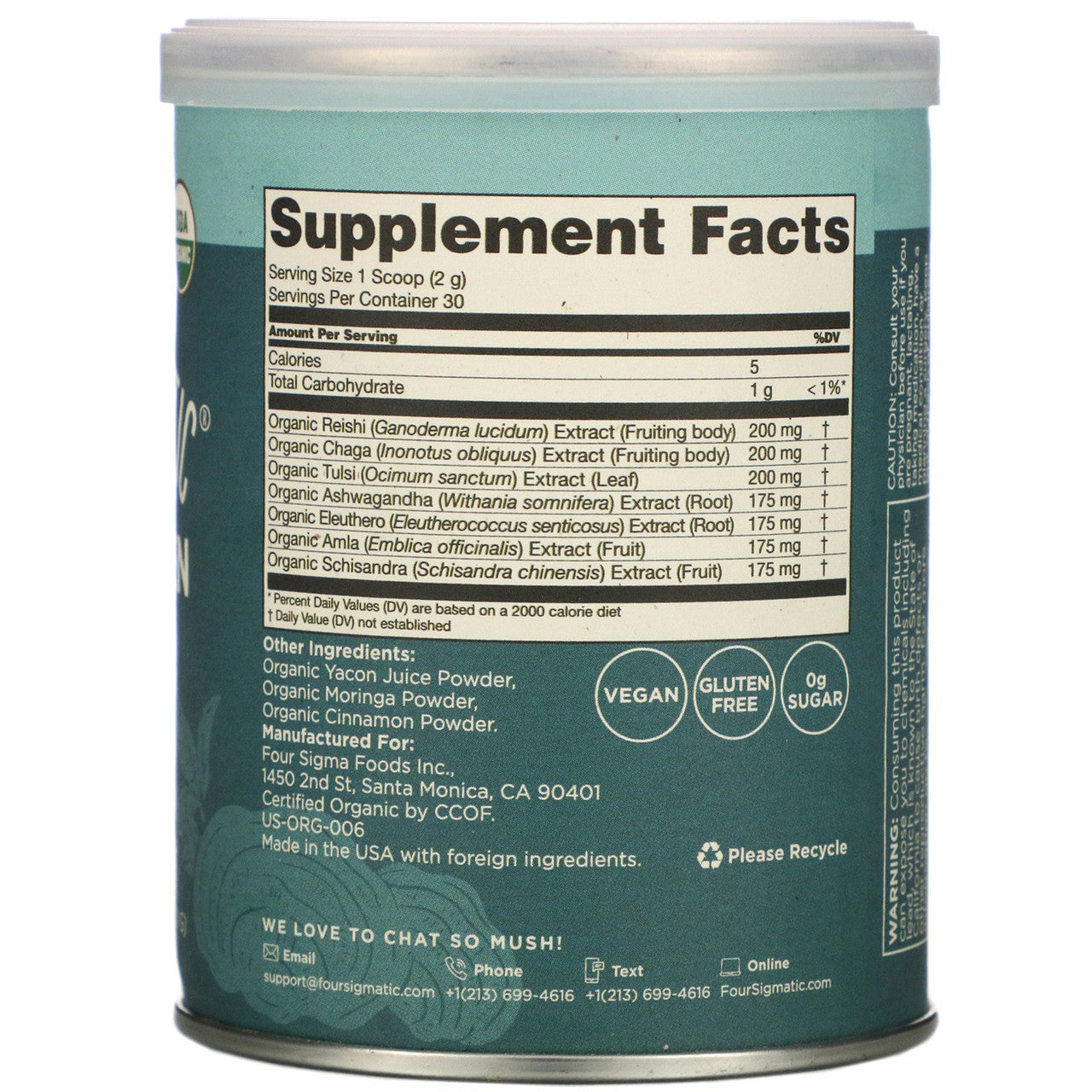 OG2 FOUR ADAPTOGEN BLEND ( 1 X 2.12 OZ )-1