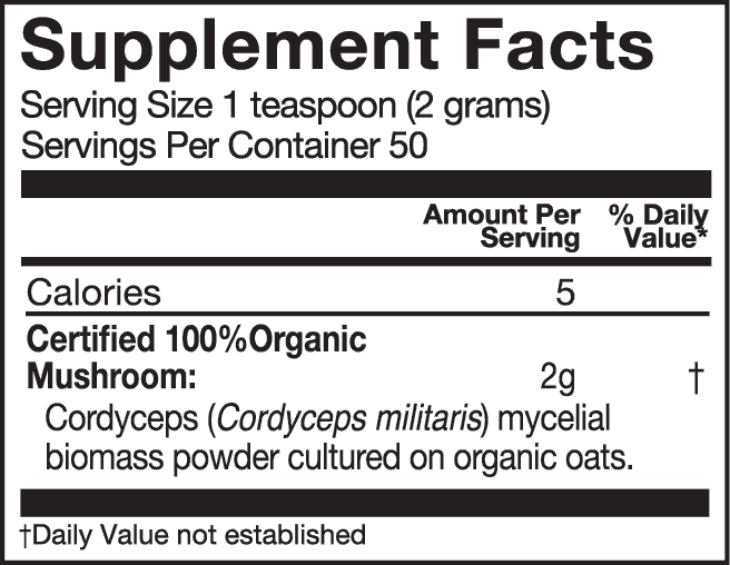 OG1 OM CORDYCEPS PD 100G ( 1 X 3.5 OZ )-2