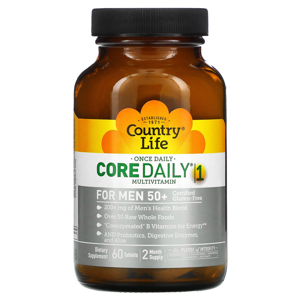 CLV CORE DAILY 1 MEN 50+ ( 1 X 60 CT )-3