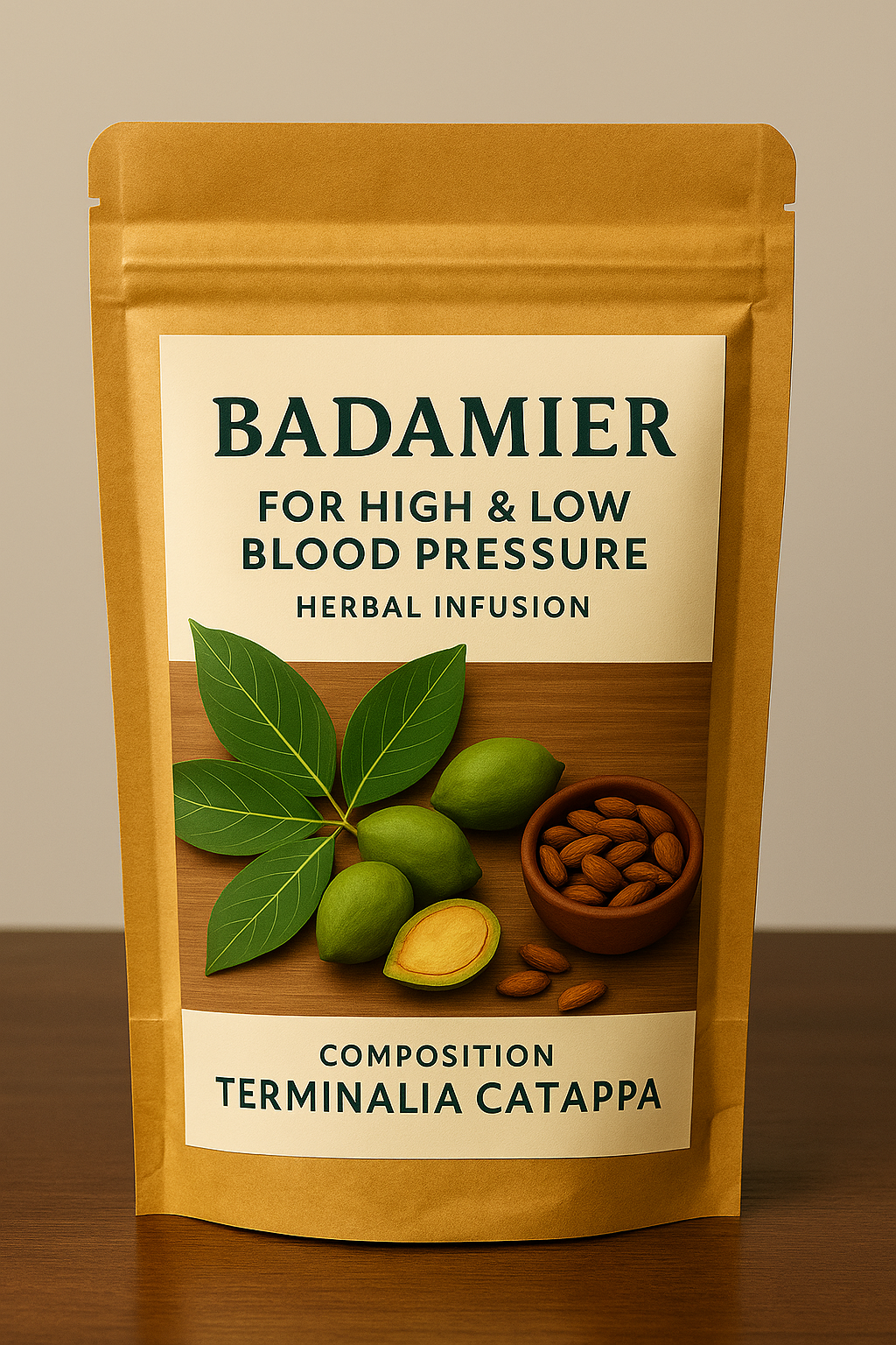 Badamier – Herbal Infusion for Blood Pressure Balance
