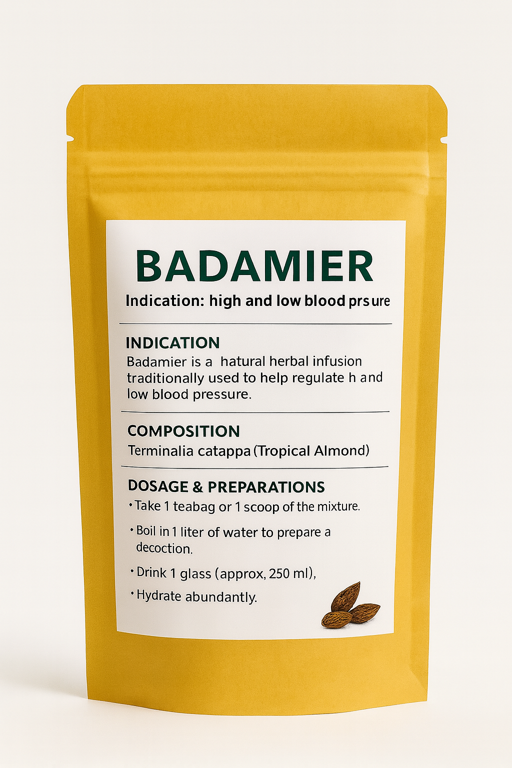 Badamier – Herbal Infusion for Blood Pressure Balance