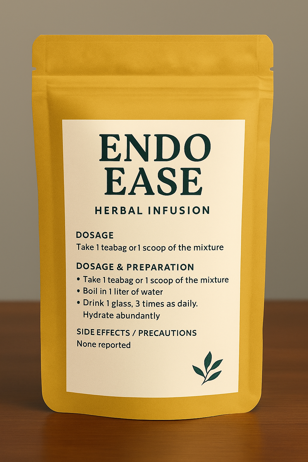 EndoEase – Herbal Infusion for Menstrual Comfort, Hormonal Balance & Endometriosis Relief | 100% Natural Formula