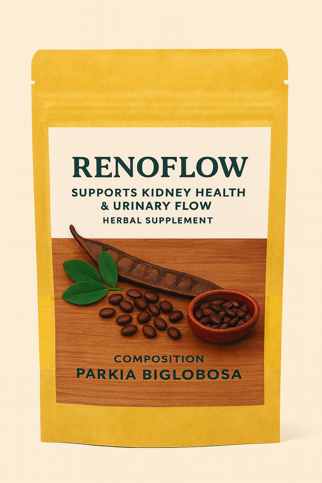 Renoflow – Herbal Supplement for Kidney Health & Urinary Flow | Parkia Biglobosa Infusion