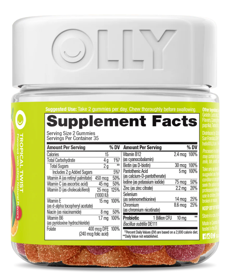 Olly - Multi Probiotic Gummy (70.PC)