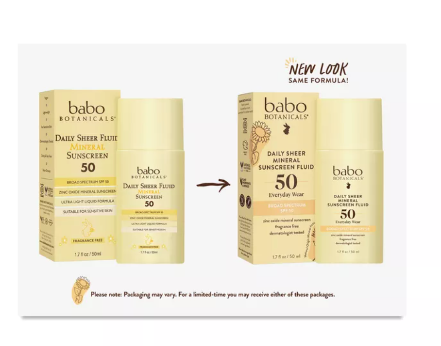 Babobotani - Sunscreen Mineral Spf50 (1.7FO)