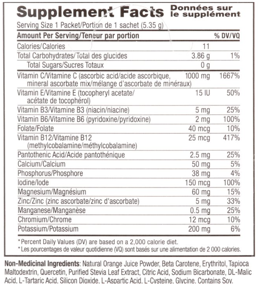 Ener Life - Vitamin C Sf Orange Pkt (30.PC)