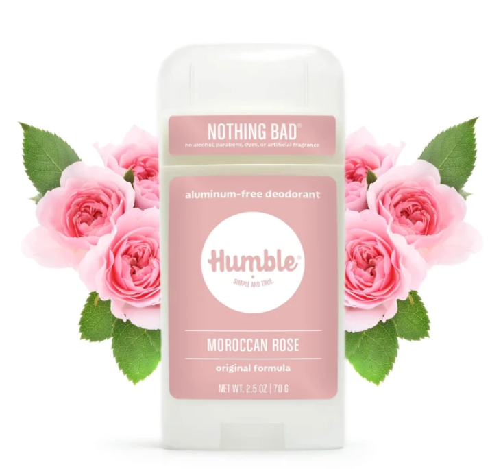 Humble Brands - Deodorant Moroccan Rose (2.5OZ)