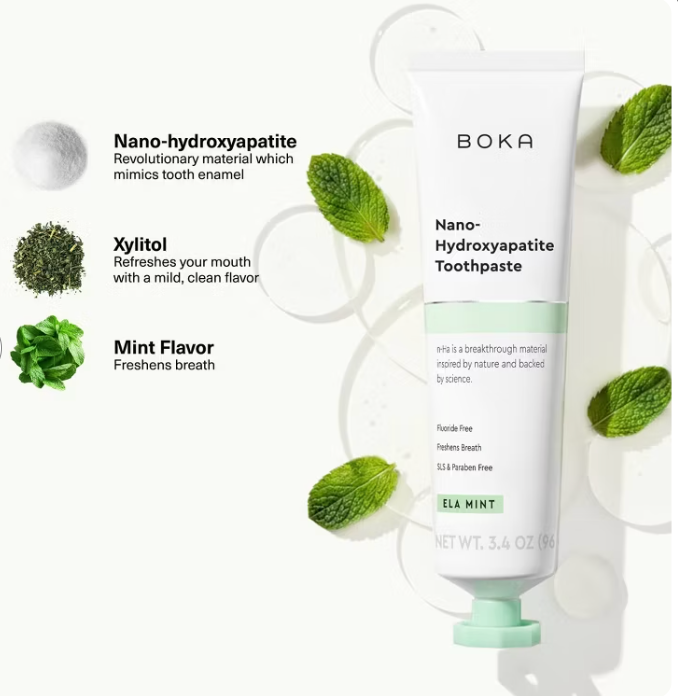 Boka - Toothpaste Ela Mint (3.4OZ)