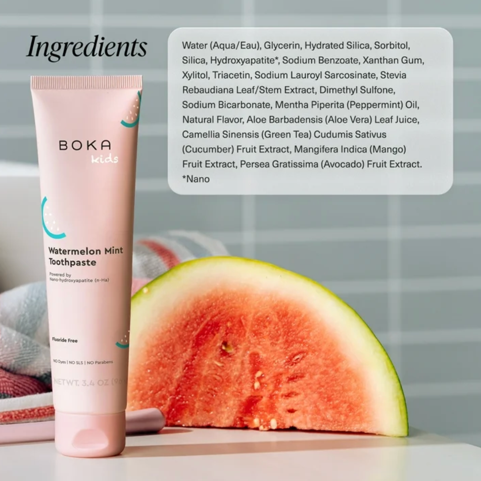 Boka - Toothpaste Wtrmelon Mint (3.4OZ)