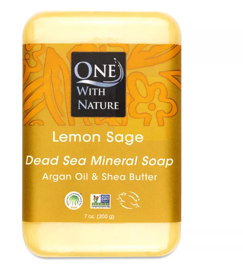 One With Nature - Soap Bar Lemon Sage (7.OZ)