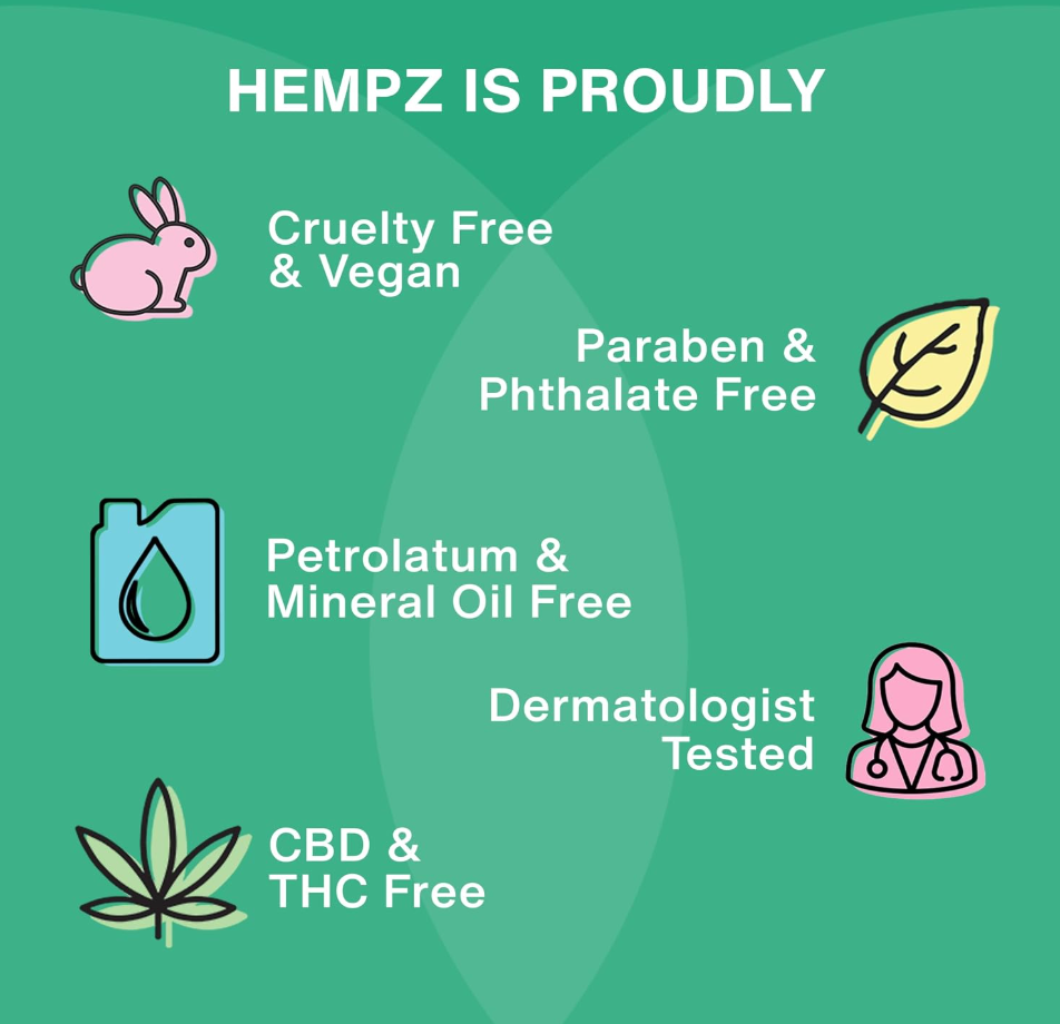 Hempz Body Lotion - Cucumber & Aloe Herbal Body Moisturizer 17 FO