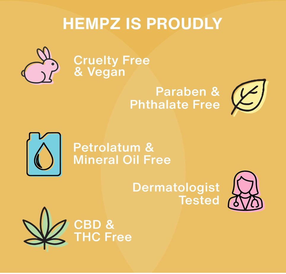 Hempz Lotion Age-Defyind Herbal Body Moisturizer and Hand Lotion for Dry Skin 17 FO