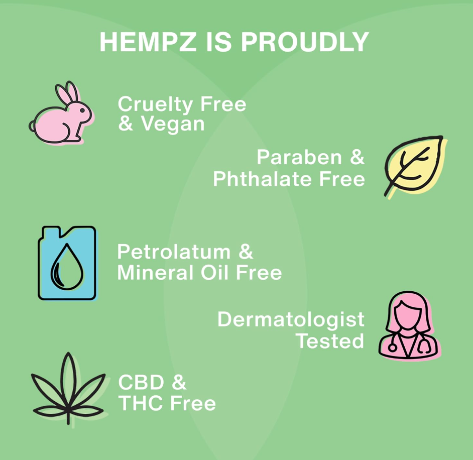 Hempz Lotion original herbal body moisturizer 17 oz