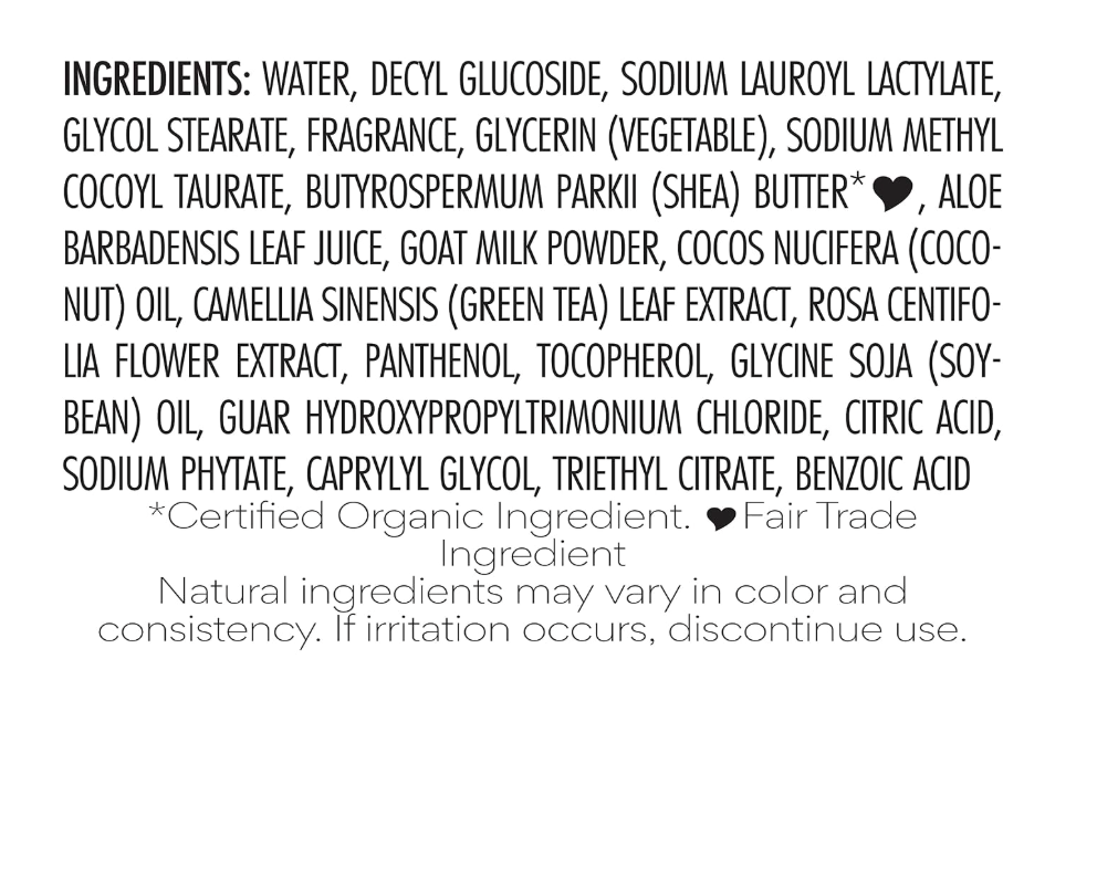 Nubian Heritage Body Wash, Goat's Milk + Chai, 13 fl oz