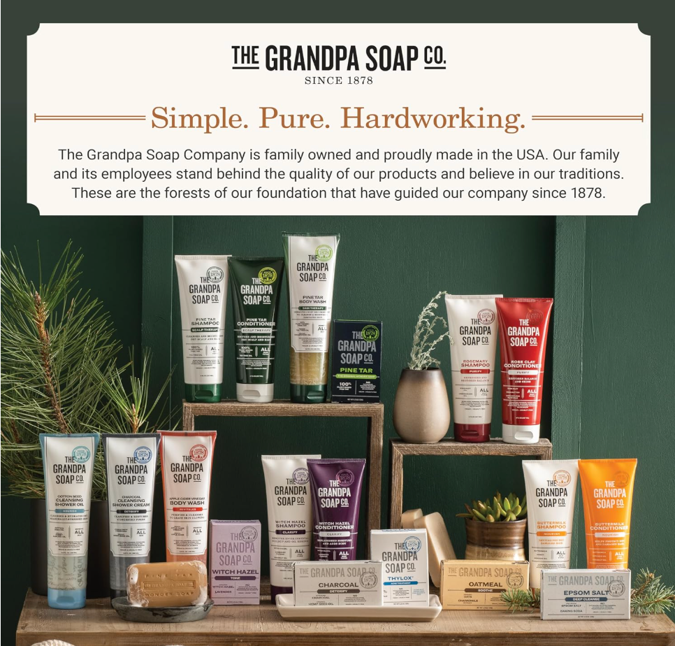 Grandpa's Pine Tar Body Wash, 9.5 oz