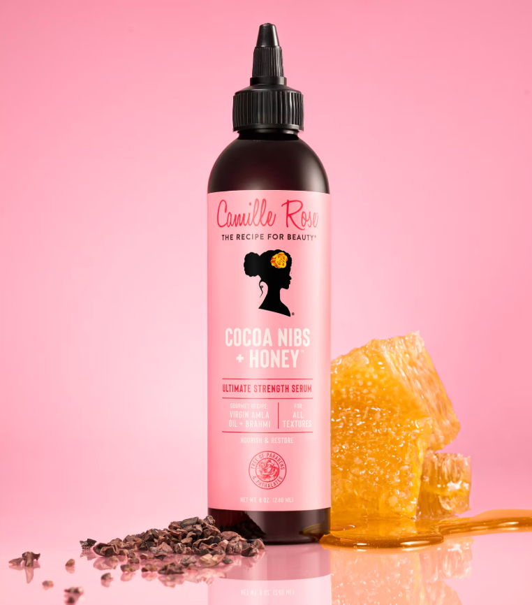 Camille Rose Cocoa Nibs & Honey Ultimate Growth Serum, 8 oz