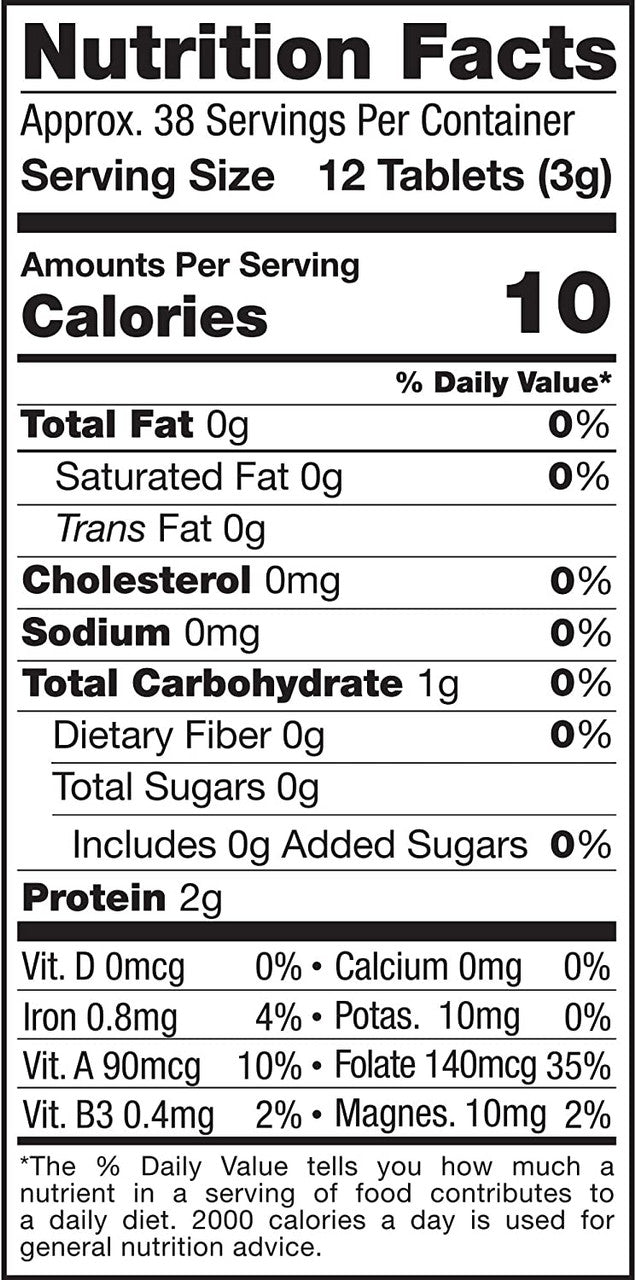 SUNFD CHLORELLA TABLETS ( 1 X 4 OZ )-2