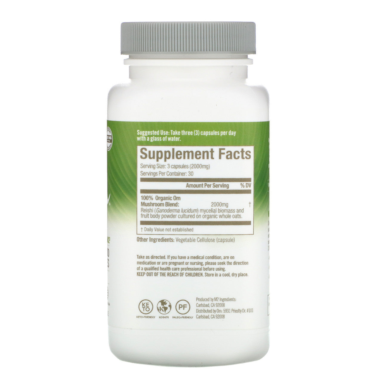 OM REISHI MUSH SF CAPS ( 1 X 90 VCAP )-1