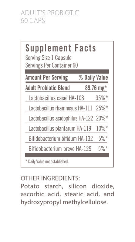 FLORA PROBIOTIC ADULTS ( 1 X 60 CAP )-1