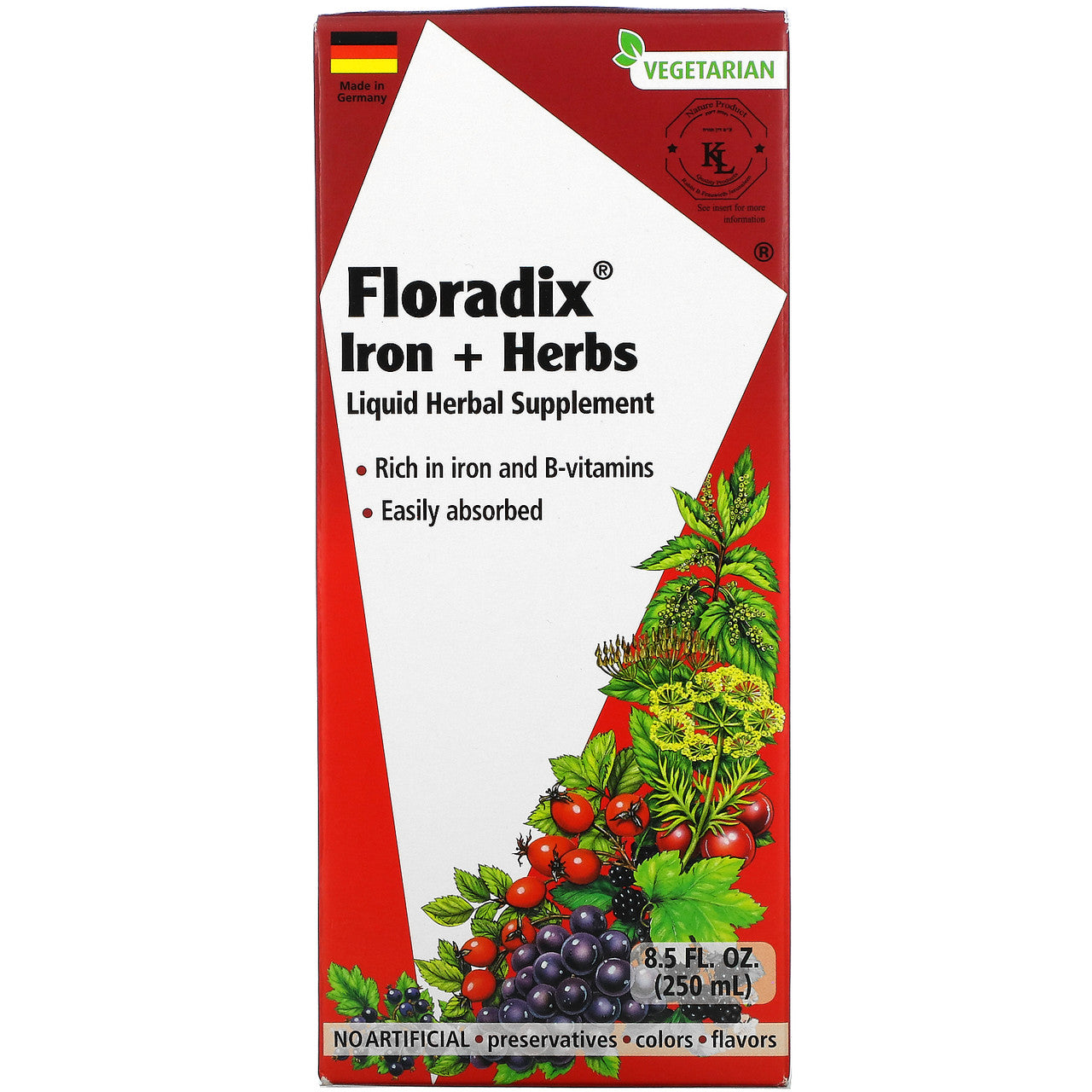 FLRDX FLORADX IRON+HERBS ( 1 X 8.5 OZ )-0