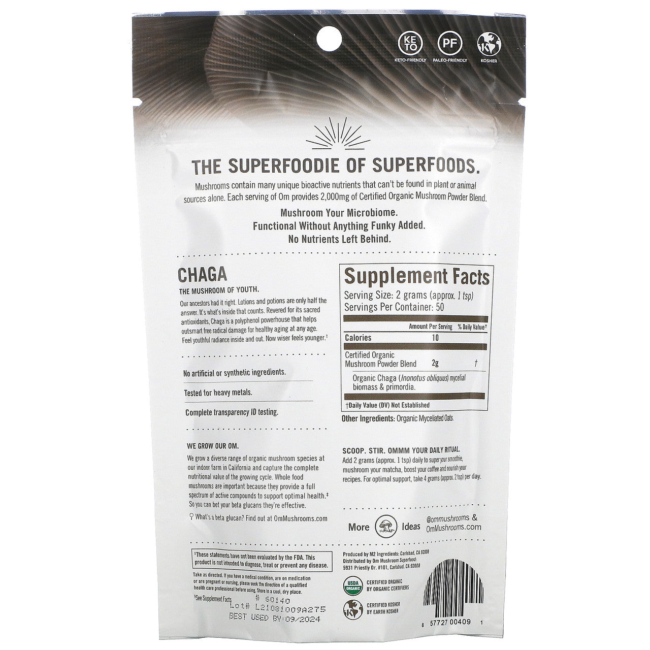 OG1 OM CHAGA PWDR 100GRM ( 1 X 3.5 OZ )-1