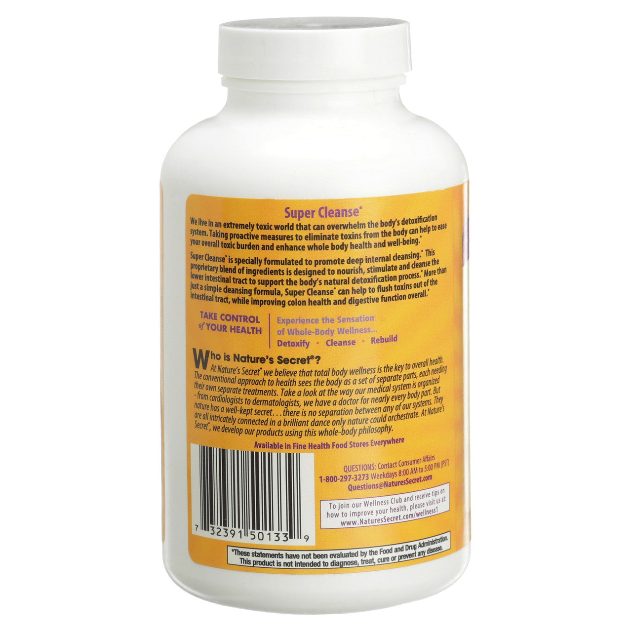 Nature's Secret Super Cleanse (1x200 TAB)-4