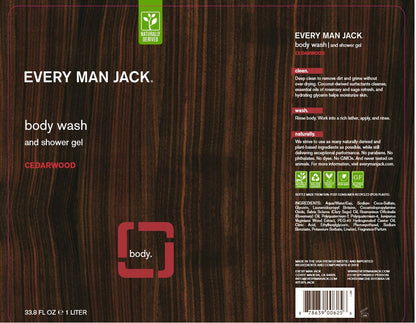 EMJ BODY WASH CEDARWOODT ( 1 X 33.8 OZ   )-1