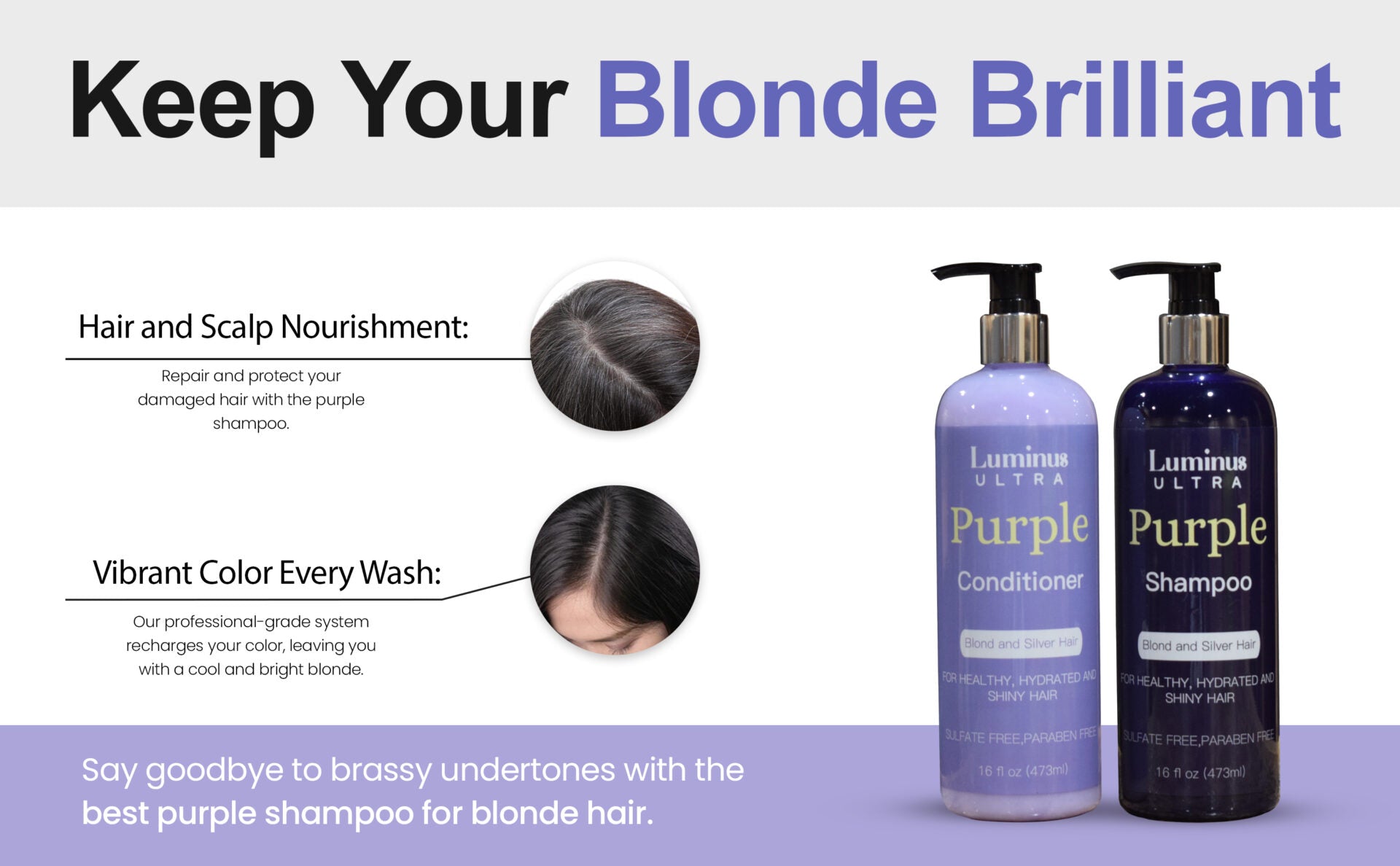 Purple Shampoo and Conditioner-2