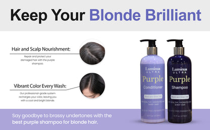 Purple Shampoo and Conditioner-2