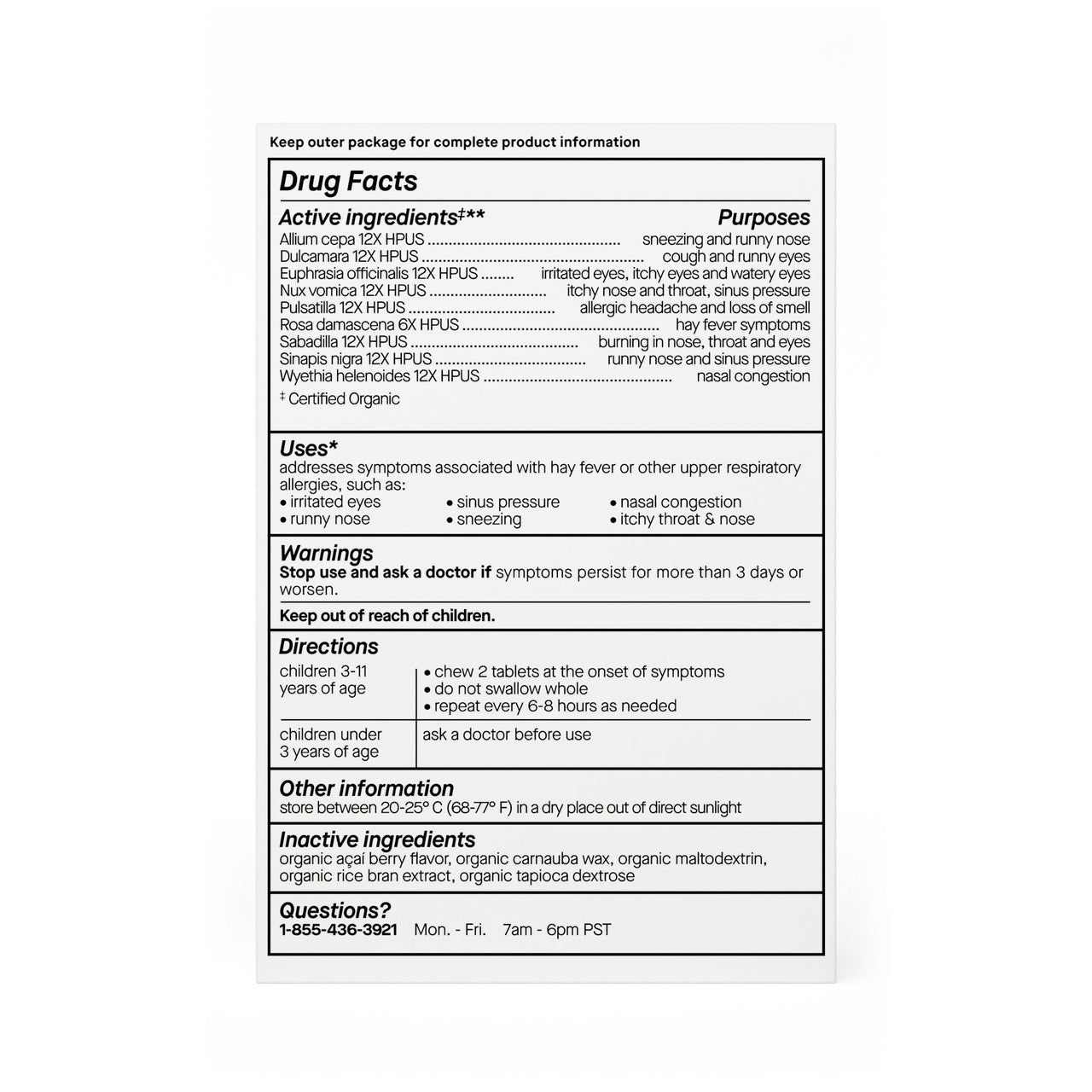 OG2 GNX ALLERGY D KIDS ( 1 X 60 TAB  )-5