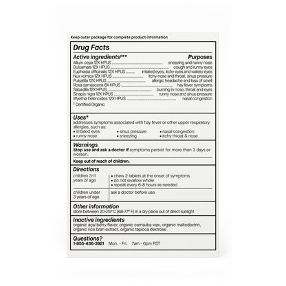 OG2 GNX ALLERGY D KIDS ( 1 X 60 TAB  )-5