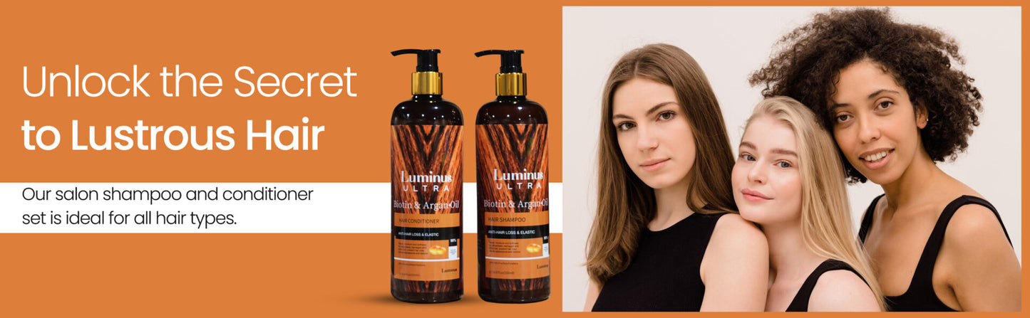 Biotin Shampoo and Conditioner Set plus Hair Mask for Hair Growth - Thickening Shampoo for Thinning Hair and Hair Loss - Repairs Damaged Dry Hair - Sulfate Free Paraben Free 16.9 fl. oz/each-5