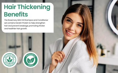 Rosemary Mint Shampoo and Conditioner-5