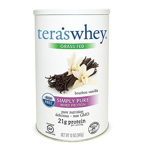 Tera's Whey rBGH Free Whey Protein Bourbon Vanilla  (1x12 OZ)-0