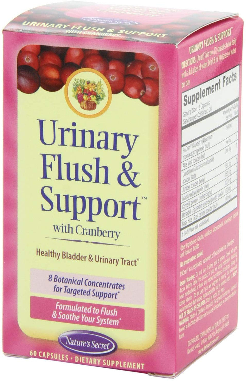 Nature's Secret Urinary Cleanse & Flush (1x60 CAP)-0