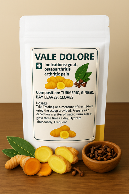Vale Dolore – Herbal Infusion for Gout & Joint Pain Relief