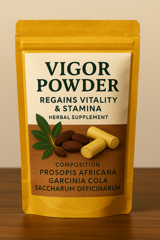Vigor Powder – Herbal Supplement for Energy, Stamina & Vitality | Natural Aphrodisiac Blend