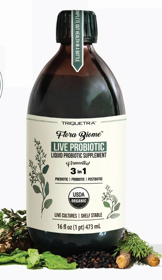 Triquetra Health - Flora Biome Probiotic (16.OZ)