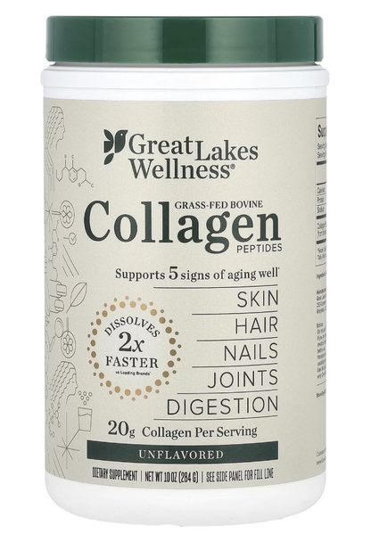 Great Lakes Wellness - Collagen Peptides Unflav (10.OZ)