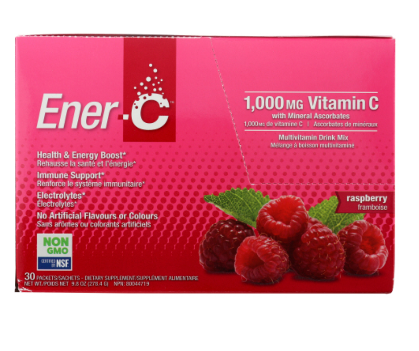 Ener Life - Vitamin C Pkt Raspberry (30.PC)