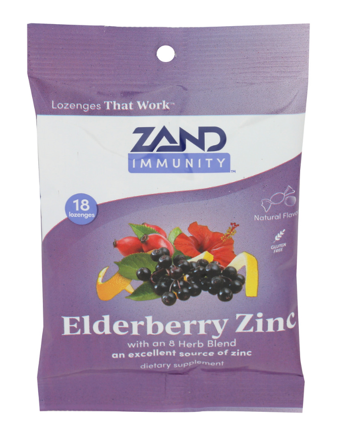 Zand - Lozenges Elderberry Zinc (18.PC)