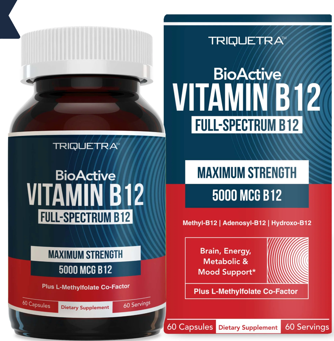 Triquetra Health - Vitamin B12 5000Mcg (60.CP)