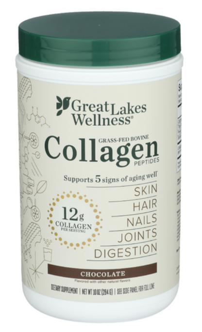 Great Lakes Wellness - Collagen Peptides Choc (10.OZ)