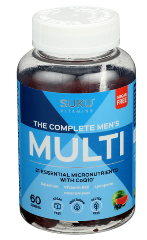 Suku Vitamins - Mens Multivitamin Gummy (60.PC)