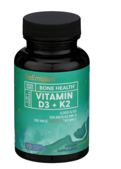 Bioemblem - Vitamin D3 K2 (90.VC)