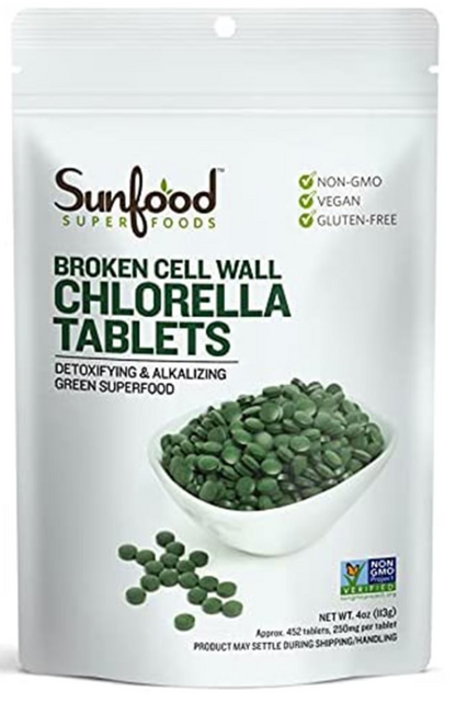 Sunfood Superfoods - Chlorella Tablets (4.OZ)